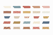 Vintage Washi Tape Illustration, an Object Graphic by Jump Studio (Thumbnail 3 of 4)