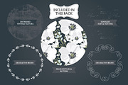 Vintage Black & White Florals, a Decorative Illustration by Lisa Glanz (Thumbnail 4 of 5)