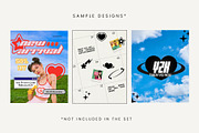 Y2K Decorative Design Elements, a Person Illustration by Kristina Chistiakova (Thumbnail 4 of 4)