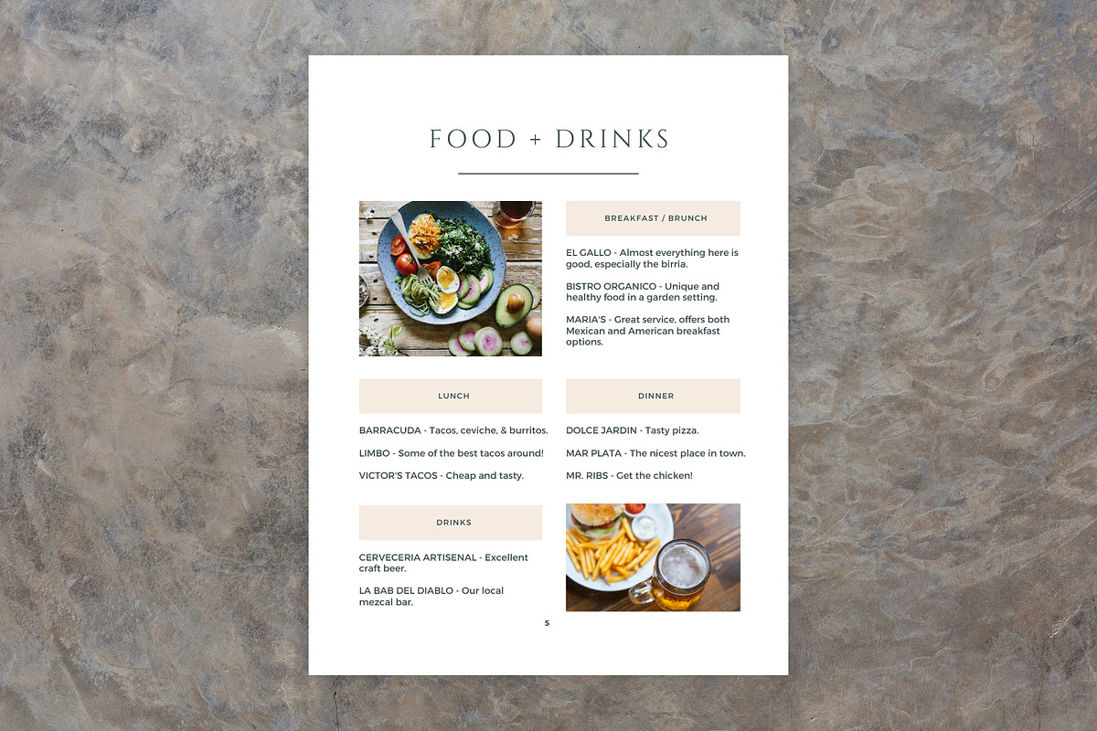 Arches Welcome Book for Airbnb Hosts, a Templates & Theme by Kin Studio (Photo 13 of 17)