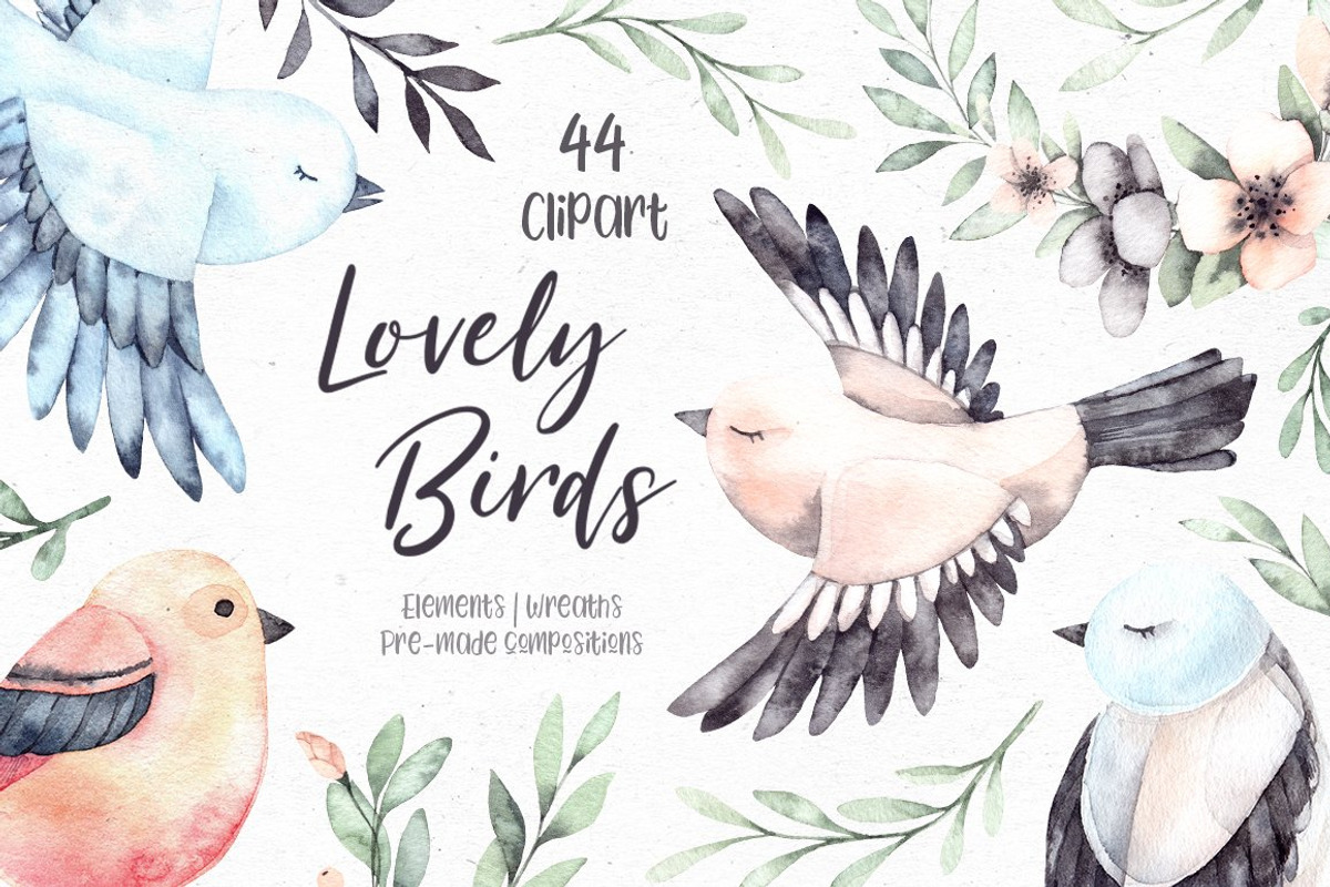 Floral bundle | Watercolor SALE, a Decorative Illustration by Kate Macate (Photo 13 of 28)