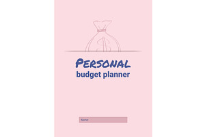 Cover Of The Personal Monthly Budget