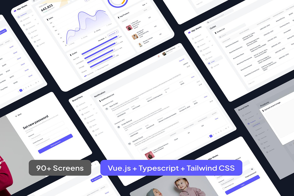 UI Kit Code Template E-Commerce, an UI Kit Template by Lumina_ui_ux202 (Photo 6 of 6)