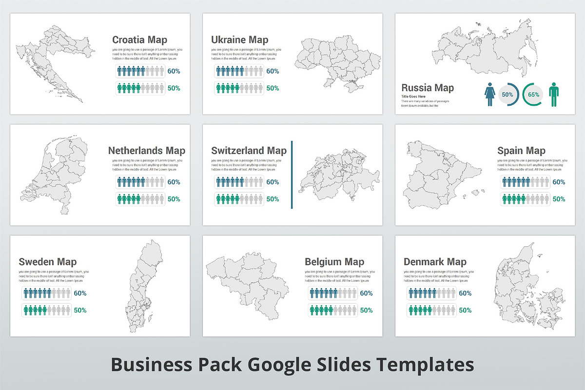 Business Pack Google Slides Bundle, a Presentation Template by GraphicStan (Photo 38 of 41)