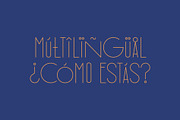 Rothko Modern Art Deco Display Font, a Sans Serif Font by Studio Aurora (Thumbnail 4 of 10)