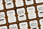 Deco Aesthetic Wedding Invitation, an Invitation Template by iDoodle Studio (Thumbnail 4 of 4)
