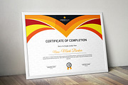 Certificate Word | PSD | AI, a Stationery Template by Curve Design (Thumbnail 6 of 6)
