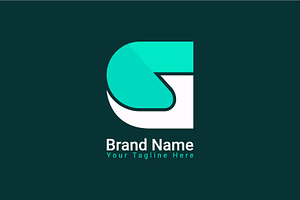 G letter logo design. Initial g logo, a Branding & Logo Template by Design Store