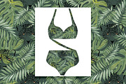 Tropical Leopard Seamless Pattern, a Pattern Graphic by Oksana Dovhopol Art (Thumbnail 11 of 23)