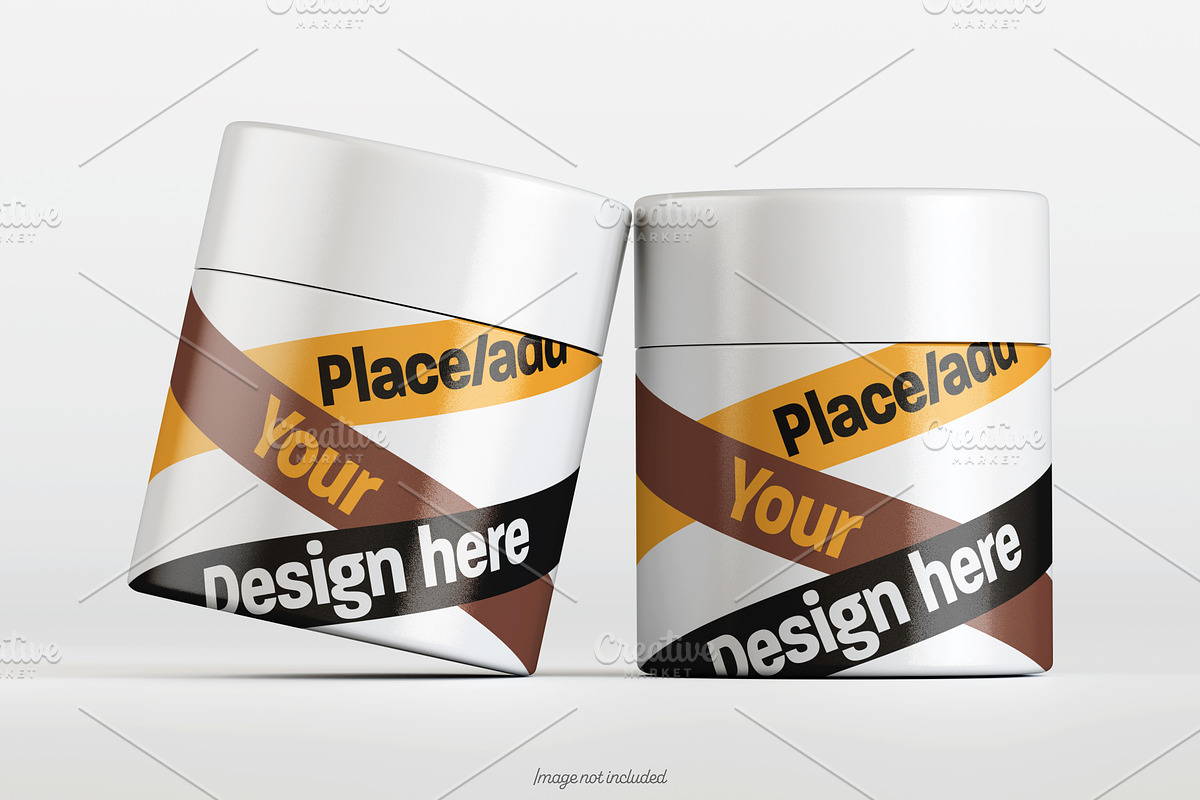 Mini paper tube mockup bundles, a Packaging Mockup by Ambo Ampeng (Photo 15 of 36)