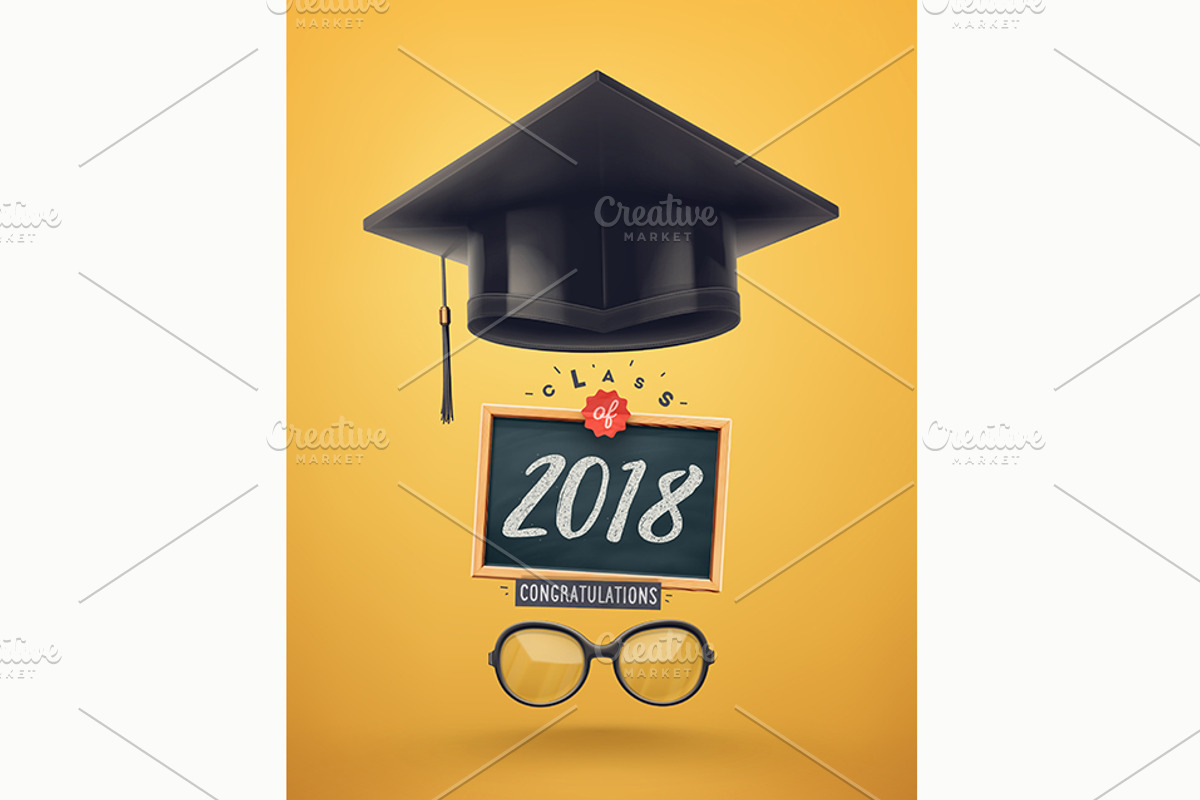 Class of 2018, an Education Illustration by Elymas