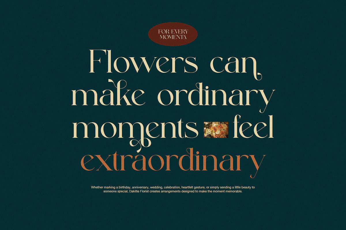 Qudone Luxury Serif Display Font, a Serif Font by Perfectype (Photo 3 of 8)