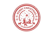 Merry Christmas cards set, a Decorative Illustration by IvanFet (Thumbnail 9 of 14)