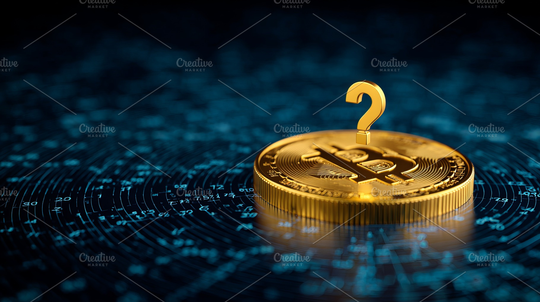 Finance Uncertainty Coin, a Business Photo by Design Store