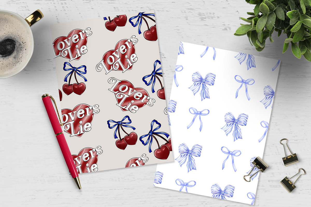 FOURTH OF JULY PAPER PACK, a Background Graphic by The GG Shop (Photo 5 of 6)