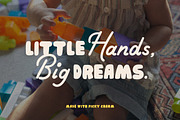 Picky Charm Cute Retro Font Duo, a Handwritten Font by Littlehand (Thumbnail 2 of 9)