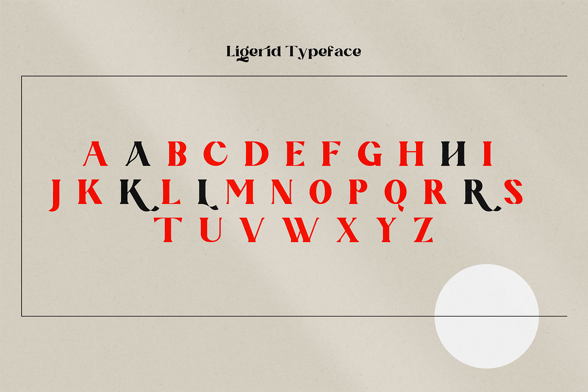 Ligerid - Chic Serif Font, a Serif Font by Eztudio (Photo 12 of 14)