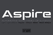Aspire Family, a Sans Serif Font by GRYPE (Thumbnail 1 of 6)