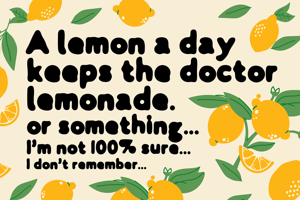 Do What You Love - Rounded Font, a Handwritten Font by Funky Fresh Lab (Photo 7 of 8)