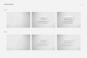 Bath Towel Mockup Set, a Household Mockup by creatsy2 (Thumbnail 2 of 11)