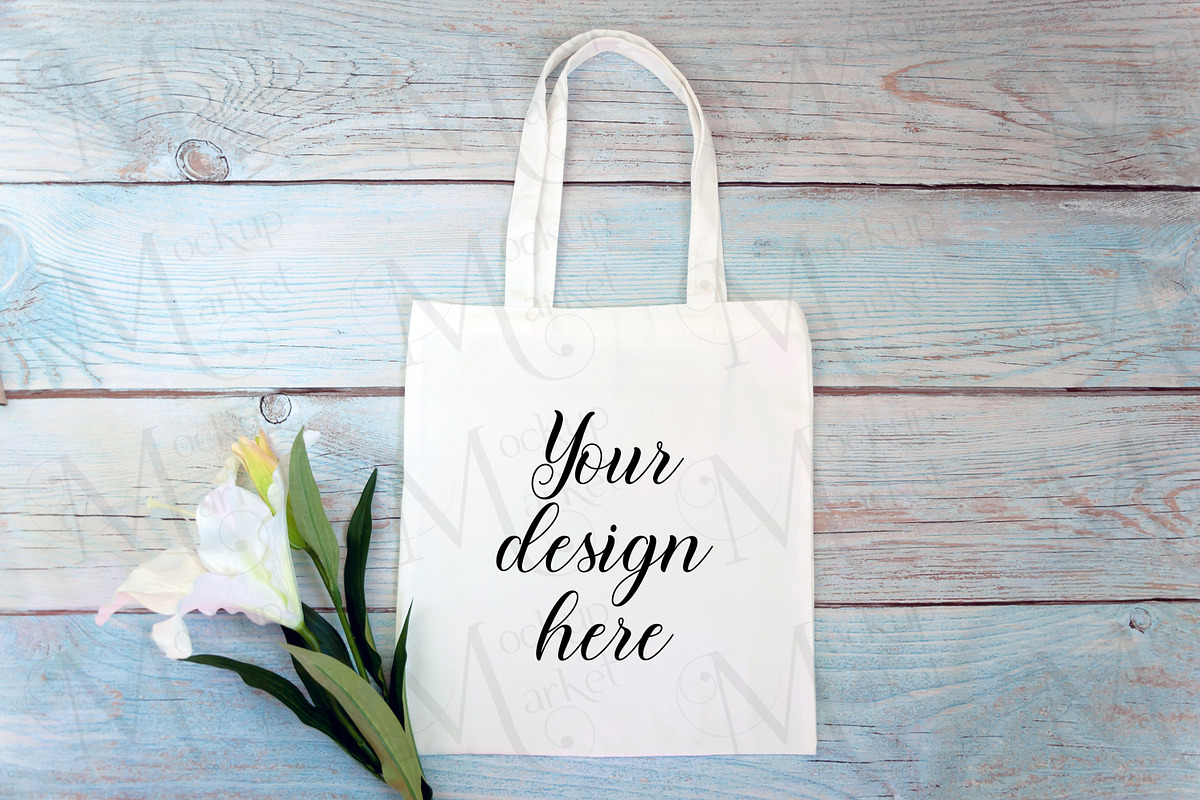 22 Cotton Tote bag Mockup Bundle., a Print Template by MockupMarket (Photo 20 of 23)