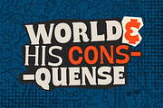 Makmest Retro Vibes Display Variable, a Sans Serif Font by Typetemp Studio (Thumbnail 5 of 12)