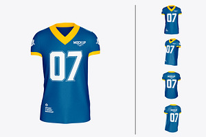 Sport Football TShirt Mockup Front