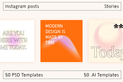 Lo Fi Instagram Templates, a Social Media Template by Bolderaja1 Studio (Thumbnail 10 of 12)