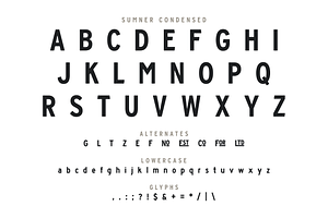 Sumner Typeface