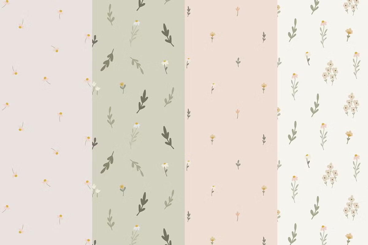 4 in 1 Pattern Bundle - 64 Patterns, a Pattern Graphic by Emilie Cliche (Photo 31 of 34)