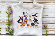 Honk Trick or Treat,Spooky Goose Png, an Illustration by DreamCafeArt (Thumbnail 5 of 7)