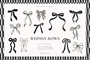 Whimsy Bows, a Decorative Illustration by PeDe Designs (Thumbnail 3 of 7)