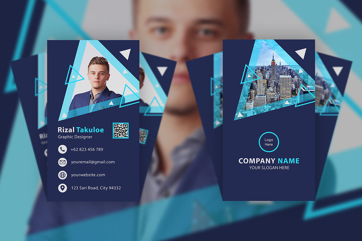 Business Card Template, a Business Card Template by takuloerizal (Photo 2 of 3)