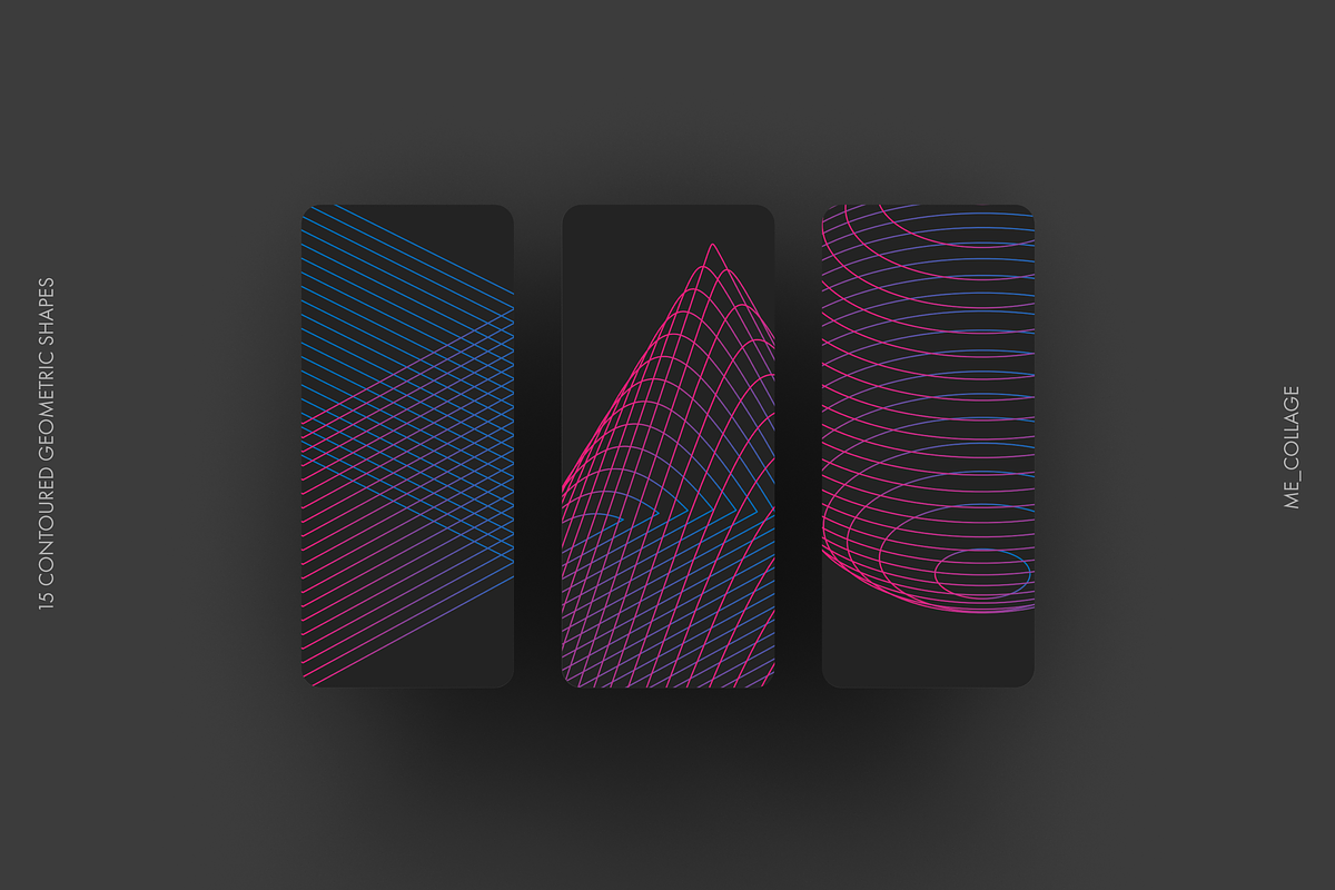 Contoured Vector Geometric Shapes, an Object Graphic by ME_COLLAGE (Photo 16 of 17)