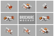 A4 Bifold Brochure Mockup Bundle 71, a Books & Magazine Mockup by Graphicuss (Thumbnail 1 of 6)