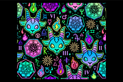 cartoon Occult collection, an Animal Illustration by Victoria Bat (Thumbnail 5 of 7)