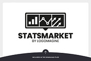 Stats Market Logo Template, a Branding & Logo Template by LOGOMAGINE (Thumbnail 13 of 13)