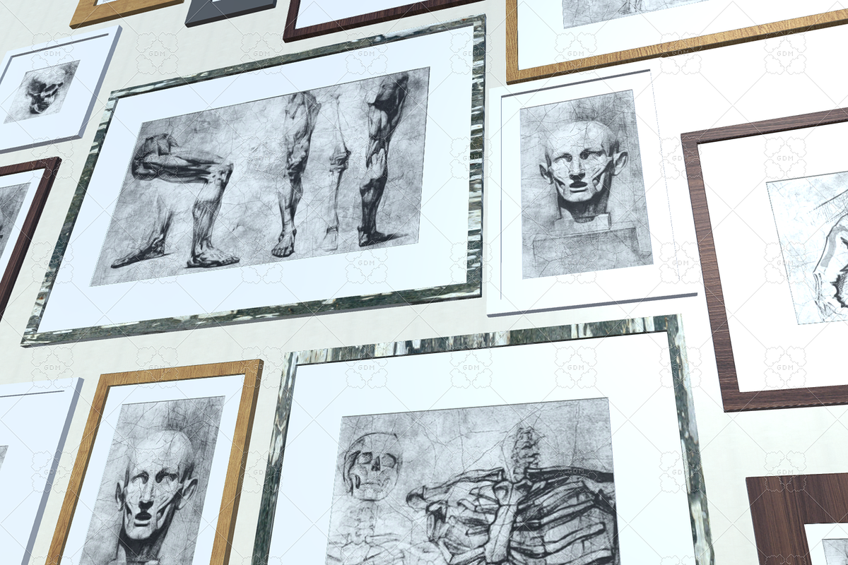 Paintings Collection, an Object 3D Model by Webcadabra (Photo 5 of 5)