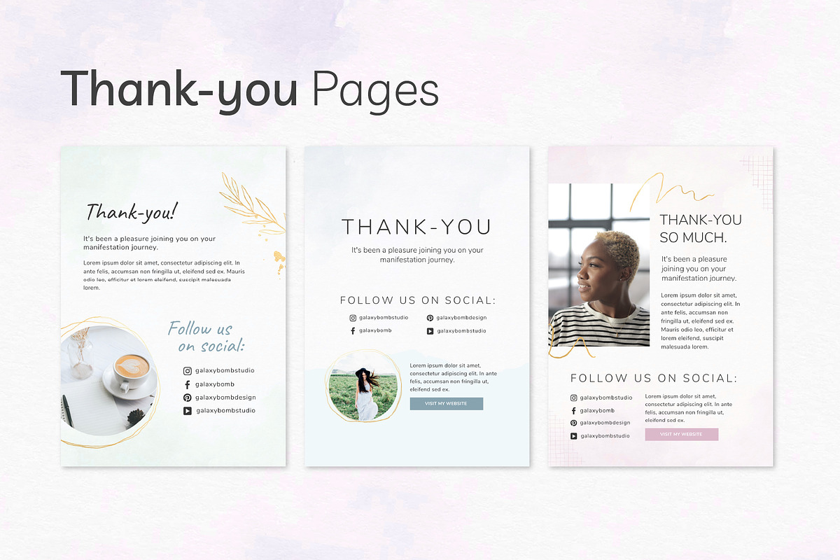 Coaches Workbook & eBook | Canva, a Magazine Template by Galaxybomb (Photo 17 of 18)