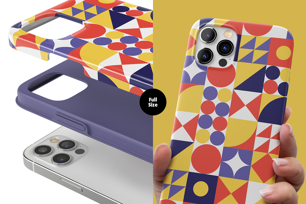 Phone 12 Pro Tough II Case Mock-up, an iPhone Mockup by Colatudo Store (Photo 9 of 9)