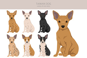 Taiwan Dog Clipart