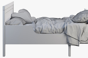 Ikea Sundvik Bed 3d Model