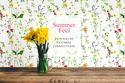 Summer Feel. Watercolor Set, a Pattern Graphic by Irina Dolgikh (Thumbnail 1 of 16)