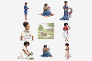 Watercolor Memorial Day Clipart, a Person Illustration by Tanya Kart (Thumbnail 6 of 11)
