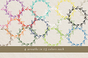 Hand-Drawn Wreaths, a Decorative Illustration by Bbooth88 (Thumbnail 3 of 6)