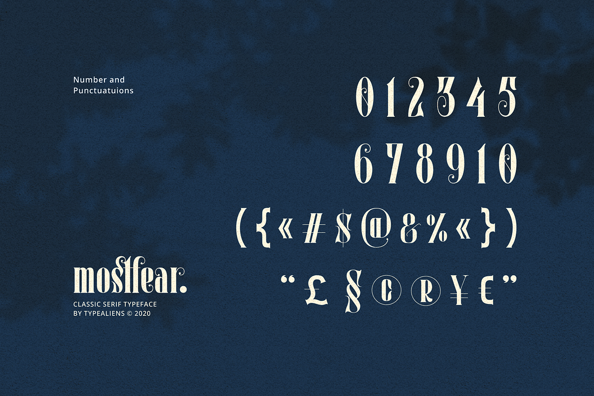 Mostfear for Elegant Vintage Logo, a Serif Font by ilhamtaro (Photo 9 of 10)