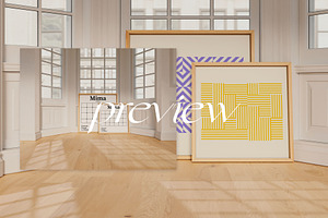 Scandinavian Frame Mockup Bundle