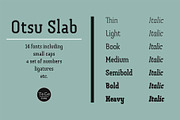 Otsu Slab, a Slab Serif Font by TeGeType foundry (Thumbnail 4 of 6)