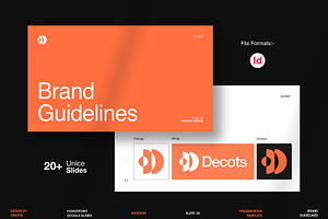 Brand Guidelines Presentation, a Branding & Logo Template by Oriofix
