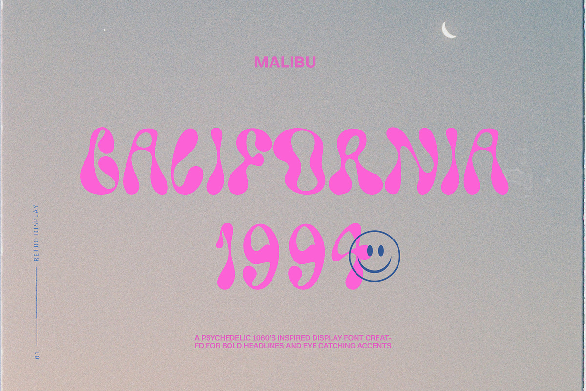 Retro Display Font + Retro Graphics, a Font by Laras Wonderland (Photo 7 of 14)